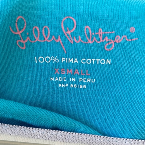 Lilly Pulitzer Olette Top FLAWED SEE LISTING! Size XS - Picture 8 of 8